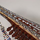 antique traditional folk musical instrument Afghanistan Rubab rabab rabab mother of pearl inlay 23A
