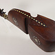 antique traditional folk musical instrument Afghanistan Rubab rabab rabab mother of pearl inlay 23B