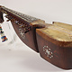 antique traditional folk musical instrument Afghanistan Rubab rabab rabab mother of pearl inlay 23B