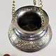 2 L antique solid Brass orient Ayurvedic Shirodhara Panchakarma oil therapy Yoga Dhara vessel Patra india -No:  23/2