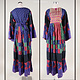 vintage hand embroidered nomadic Kuchi Ethnic  wedding Cotton patchwork dress from Afghanistan No-MUST-A