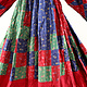 vintage hand embroidered nomadic Kuchi Ethnic wedding Cotton patchwork dress from Afghanistan No-MUST-B