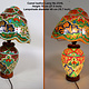 oriental hand made and  Hand Painted Camel Skin leather Lamp table lamp night lamp from Multan Pakistan 23/4
