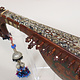 antique traditional folk musical instrument Afghanistan Rubab rabab rabab mother of pearl inlay 23EB