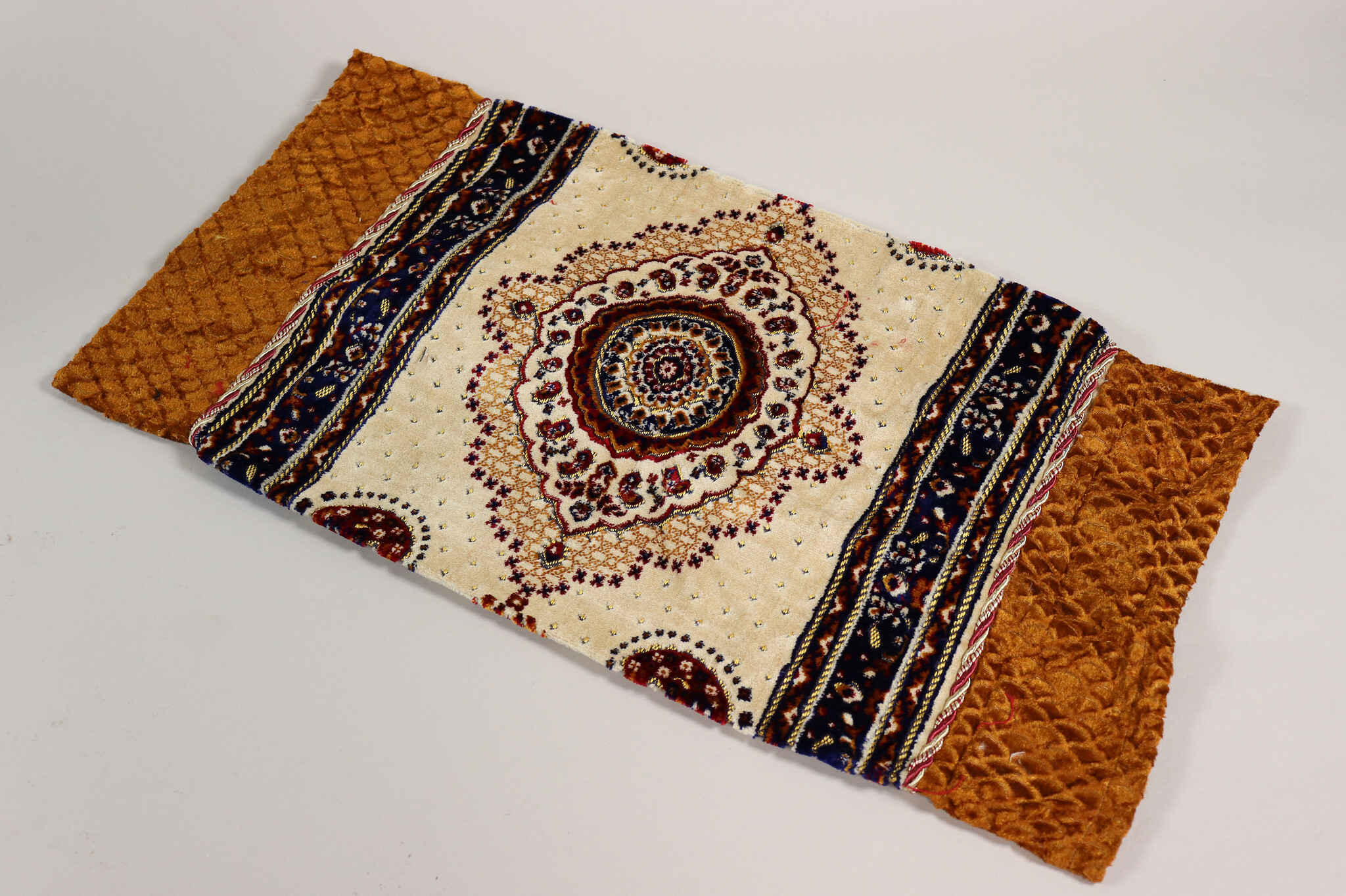 70x25 cm orientalische samtweiche Afghan Teppich nomaden Roll kissen Rollkissen Turkmen cushion 1001-nacht Nackenrolle BOLSTER (4 Motiven )