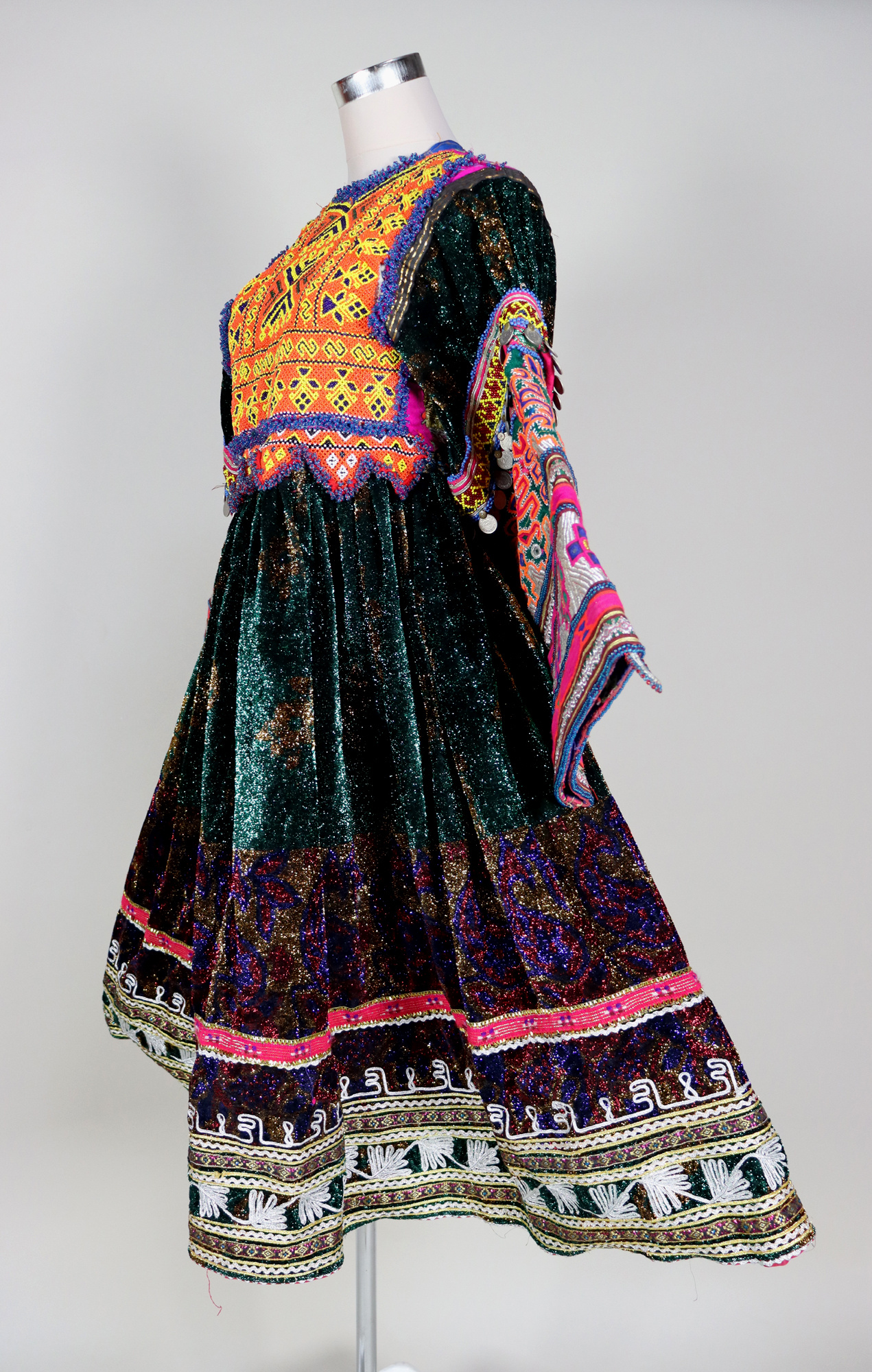 Antique Afghan embroidered nomadic Kuchi Ethnic  dress No: 23WL/3