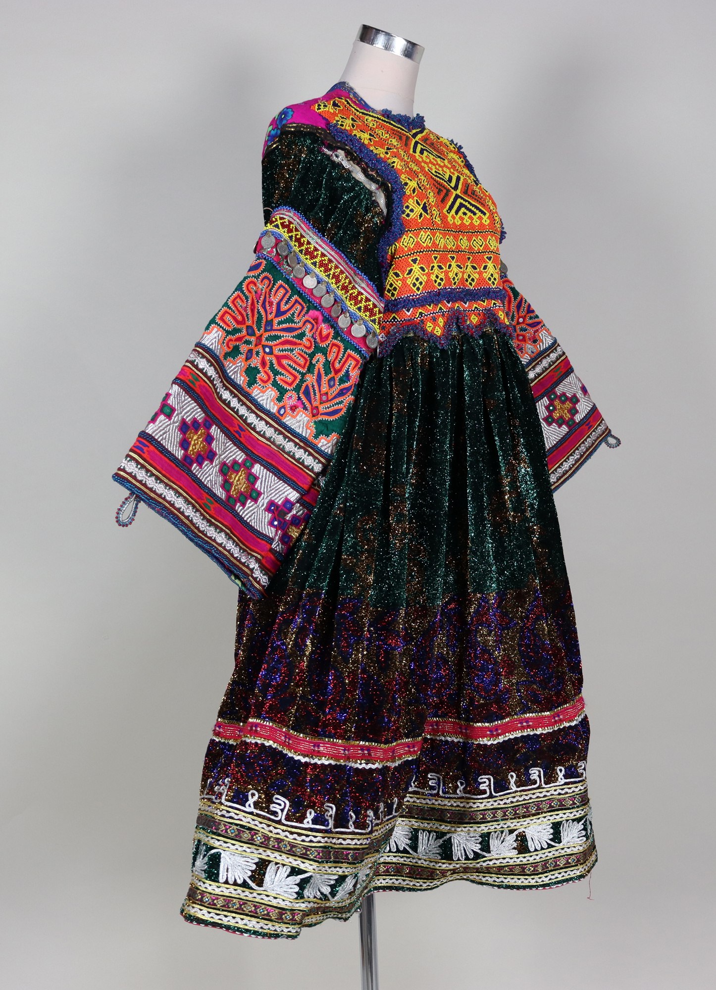 Antique Afghan embroidered nomadic Kuchi Ethnic  dress No: 23WL/3