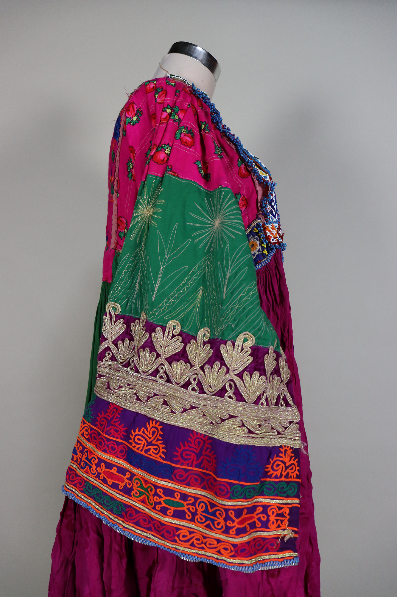Antique Afghan embroidered nomadic Kuchi Ethnic  dress No: 23WL/5