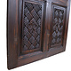 200x100 cm vintage orient solid wood handmade and hand carved  sliding door room door Barndoors door panel from Nuristan Afghanaistan  23/A