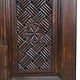 200x100 cm vintage orient solid wood handmade and hand carved  sliding door room door Barndoors door panel from Nuristan Afghanaistan  23/A