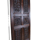 200x100 cm vintage orient solid wood handmade and hand carved  sliding door room door Barndoors door panel from Nuristan Afghanaistan  23/A