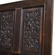 200x100 cm vintage orient solid wood handmade and hand carved  sliding door room door Barndoors door panel from Nuristan Afghanaistan  23/D
