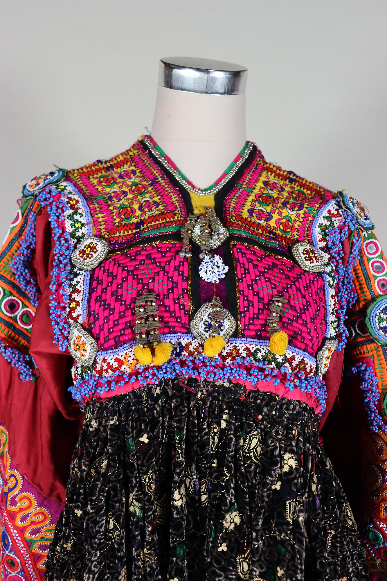 Antique Afghan embroidered nomadic Kuchi Ethnic  dress No: 23WL/7