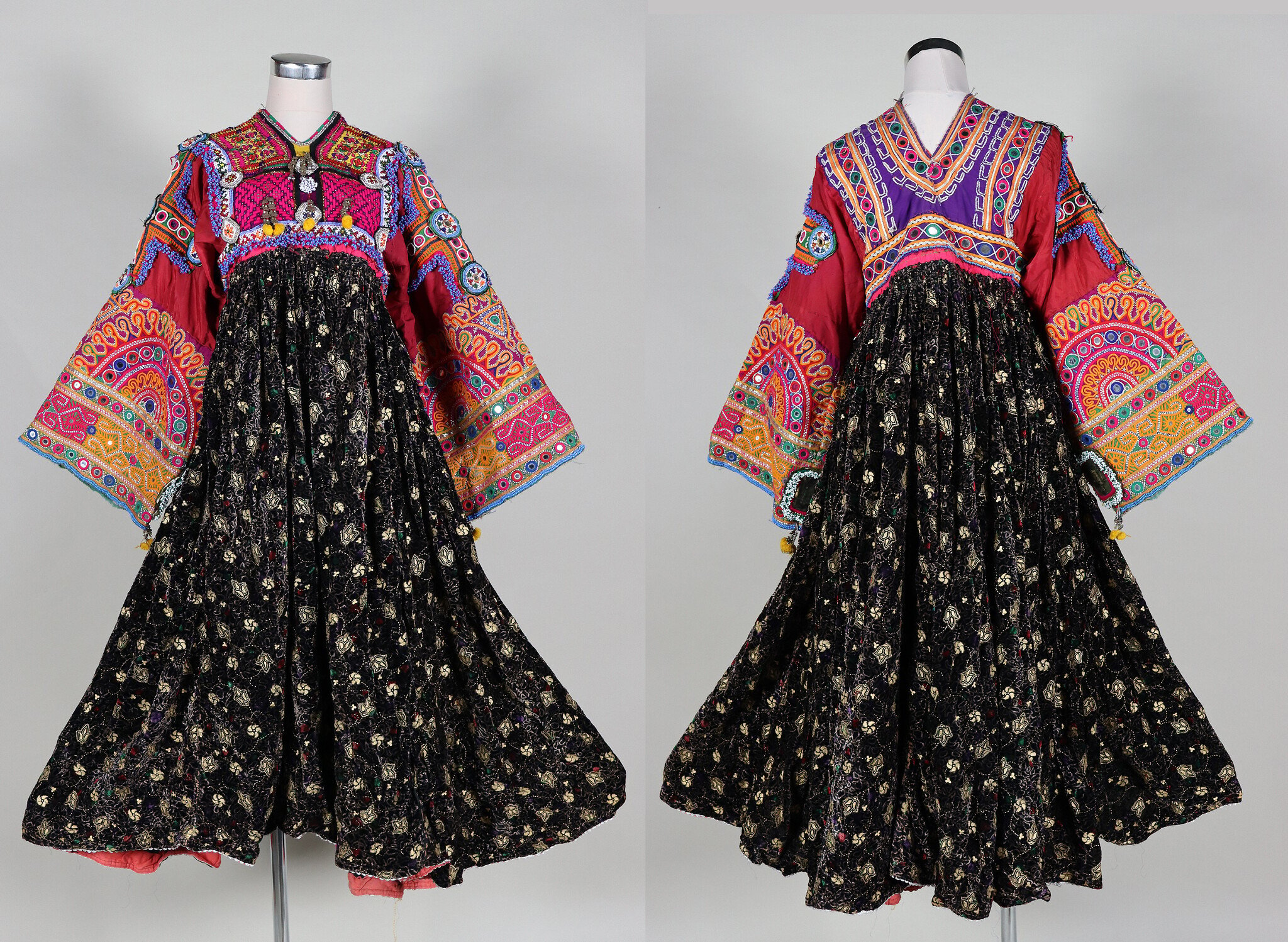 Antique Afghan embroidered nomadic Kuchi Ethnic  dress No: 23WL/7