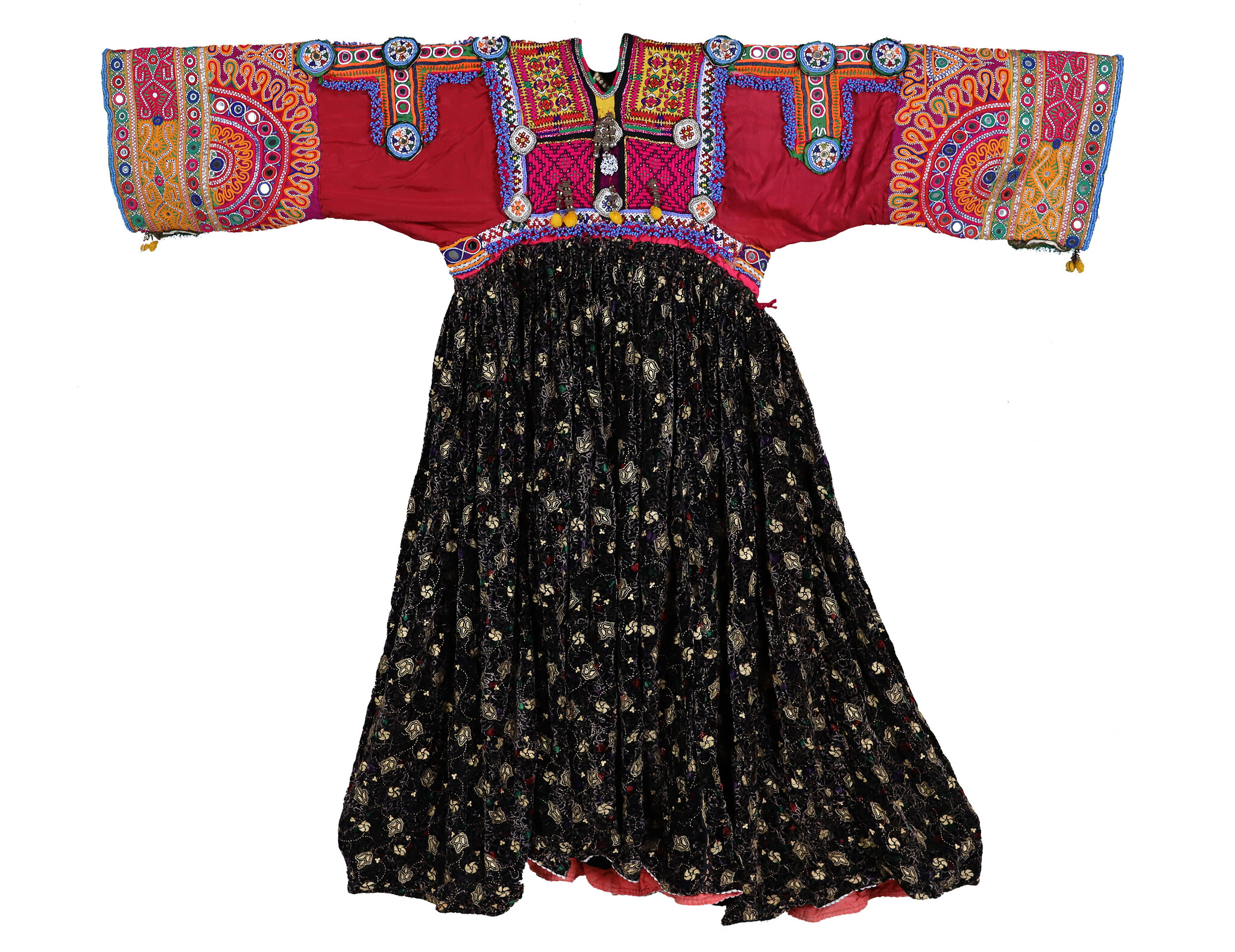 Antique Afghan embroidered nomadic Kuchi Ethnic  dress No: 23WL/7