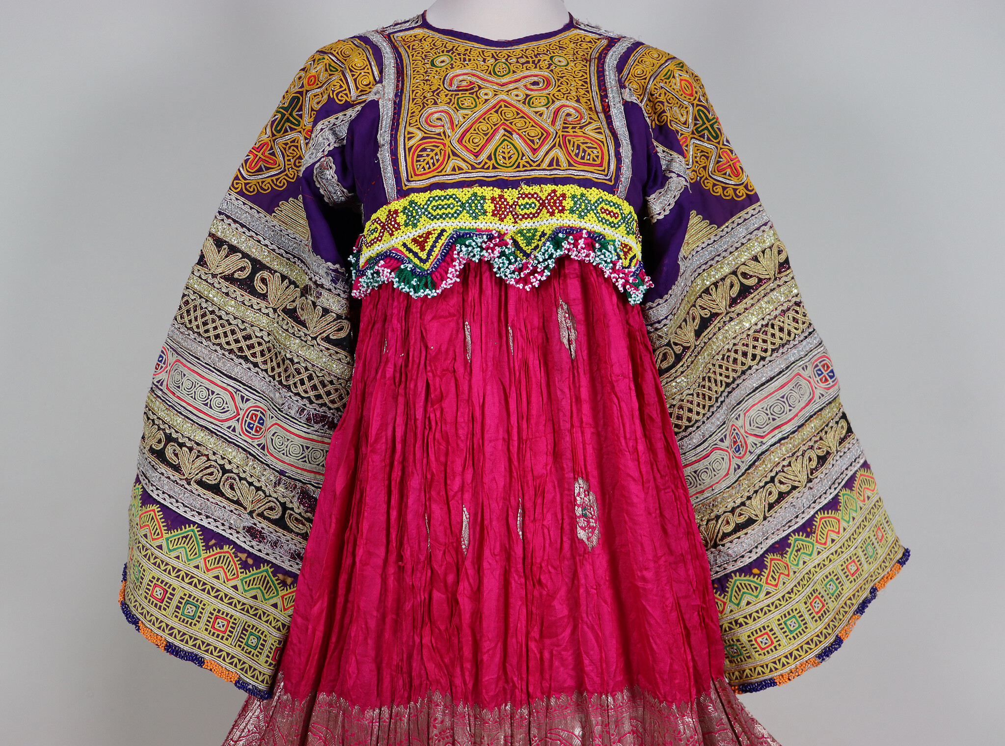 Antique Afghan embroidered nomadic Kuchi Ethnic  dress No: 23WL/9