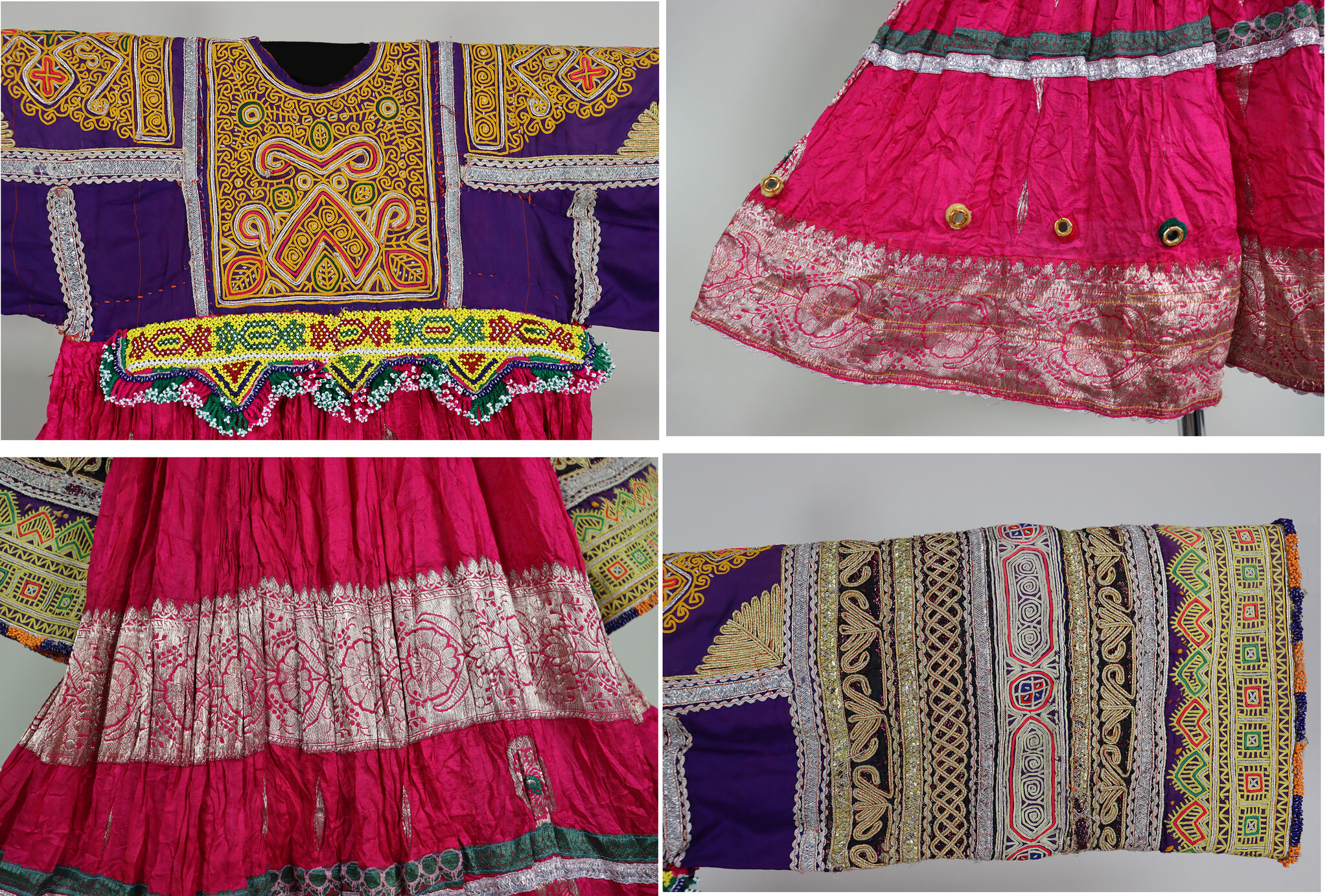 Antique Afghan embroidered nomadic Kuchi Ethnic  dress No: 23WL/9