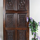 200x100 cm vintage orient solid wood handmade and hand carved  sliding door room door Barndoors door panel from Nuristan Afghanaistan  23/F