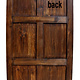 200x100 cm vintage orient solid wood handmade and hand carved  sliding door room door Barndoors door panel from Nuristan Afghanaistan  23/n