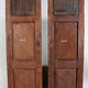 a couple of Antique orient solid wood handmade and hand carved  sliding door room door Barndoors door panel from Swat valley pakistan  23/S