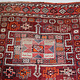 290x160 cm Vintage Oriental Hand Knotted  nomadic kurdish Rug Carpet  No:23/3