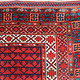 7.2 x 5.2" feet  nomads tekke turkmen Bukhara engsi Hatchlou tent carpet rug from Afghanistan No: 504