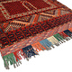 7.2 x 5.2" feet  nomads tekke turkmen Bukhara engsi Hatchlou tent carpet rug from Afghanistan No: 504