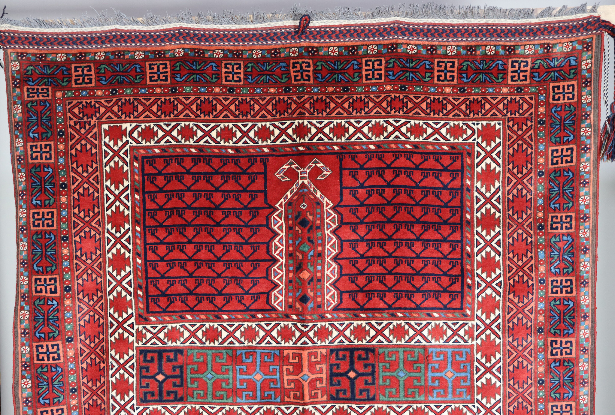 7.2 x 5.2" feet  nomads tekke turkmen Bukhara engsi Hatchlou tent carpet rug from Afghanistan No: 504