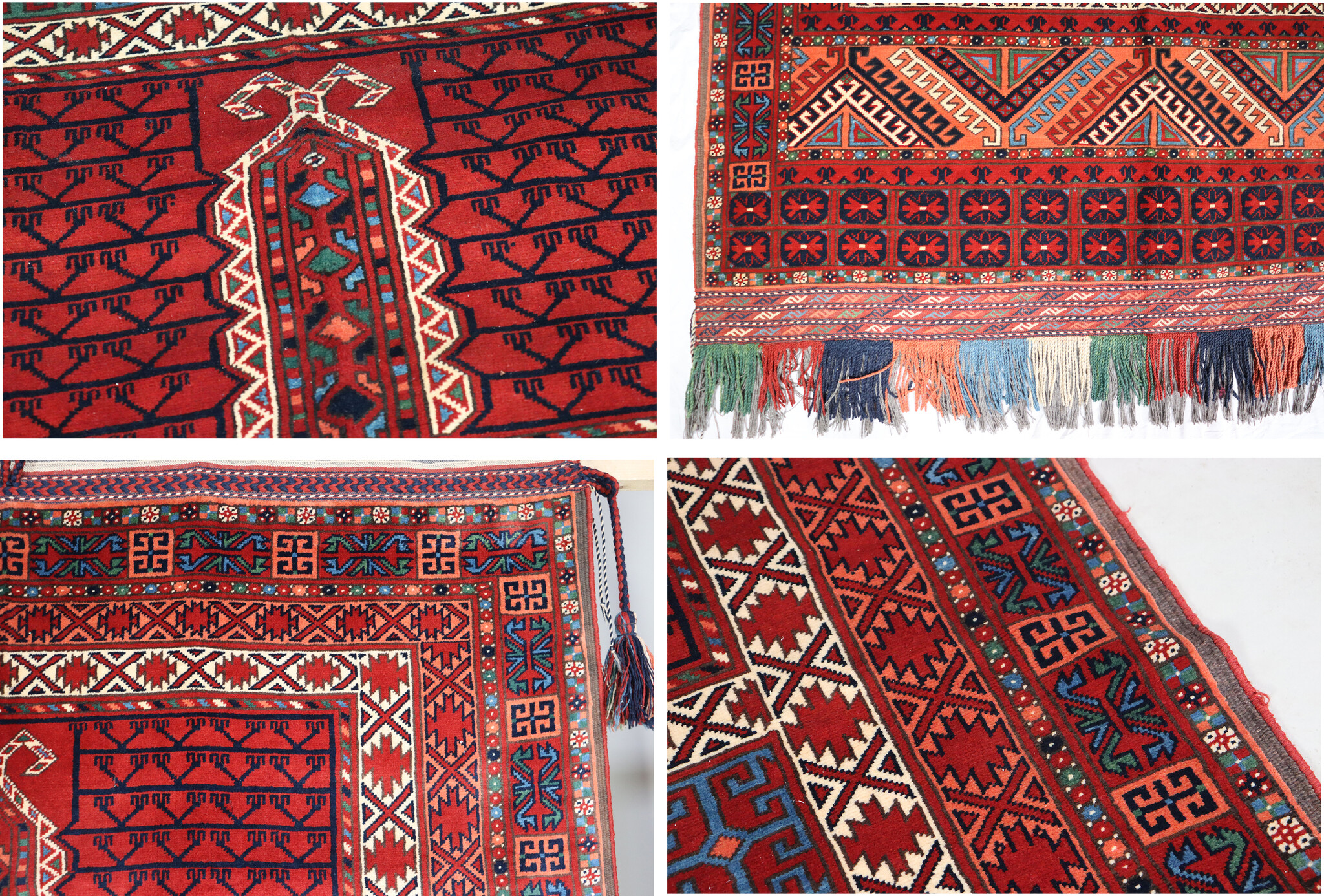 220 x 160 cm tekke Turkmen Nomaden Orientteppich bukhara engsi Hatschlou Afghan Zelt Teppich Nr: 504