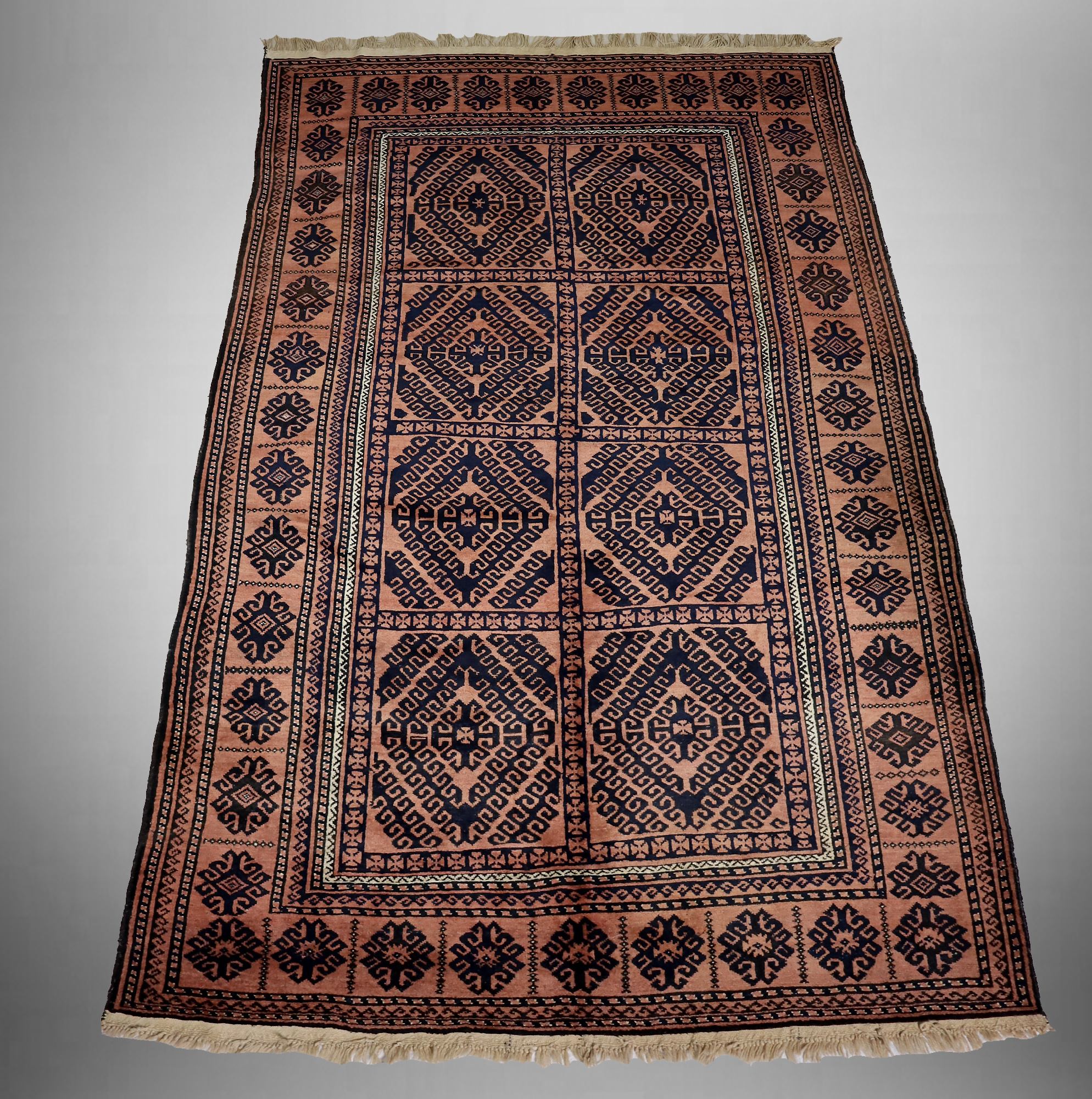 288x183 cm antik Afghan handgeknüpfe Nomaden Belotsch Orientteppich tepppich Nr: 132