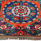 290 x 186 cm  vintage Roses Oriental Hand Knotted Wool carpet Rug  No:23/4