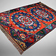 290 x 186 cm  vintage Roses Oriental Hand Knotted Wool carpet Rug  No:23/4