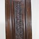 a couple 200x50 cm vintage orient solid wood handmade and hand carved  sliding door room door Barndoors door panel from Nuristan Afghanaistan  23/V