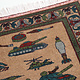 93x70 cm Afghan  Warrug Afghanistan 23/PK117