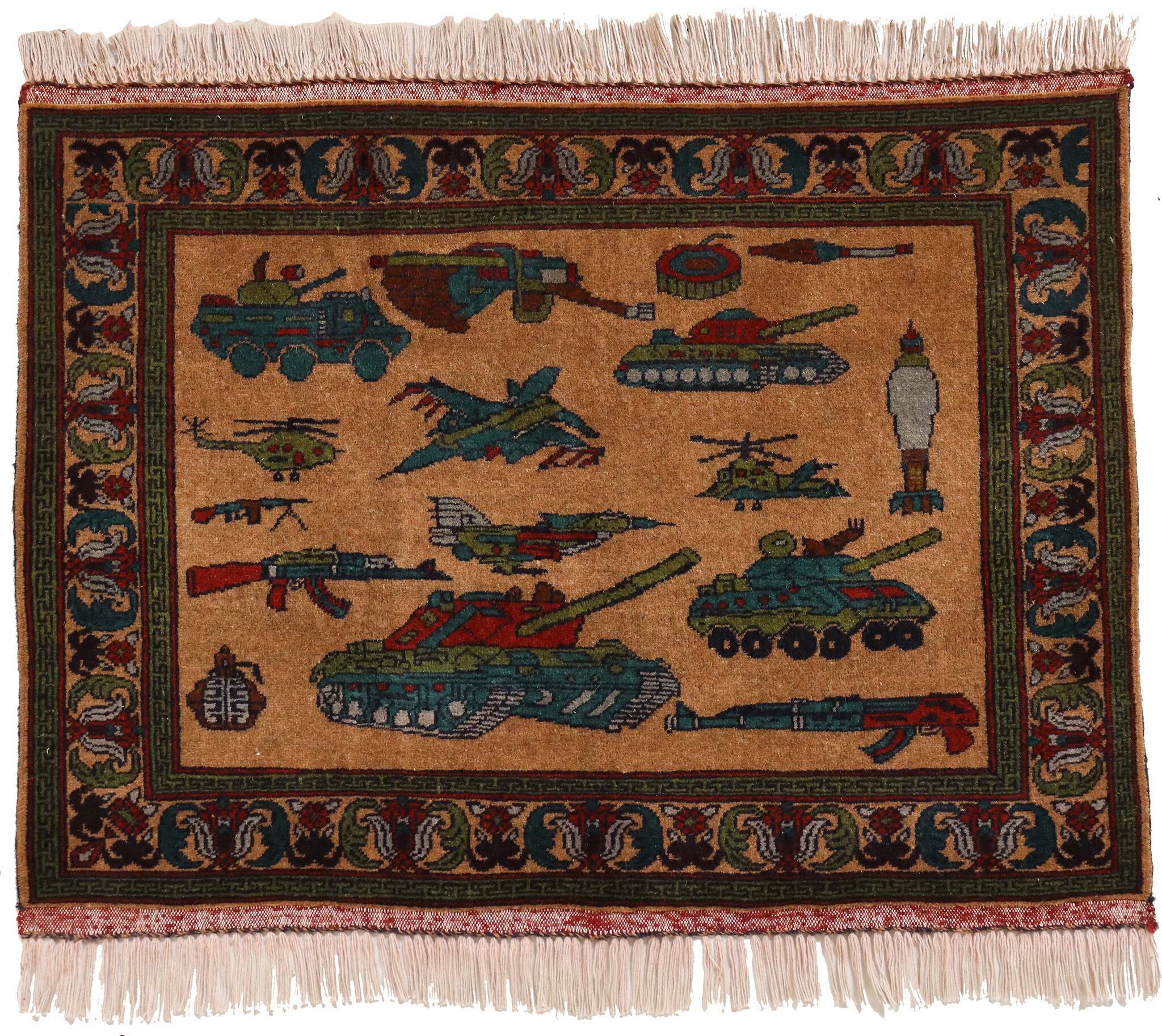 93x70 cm Afghan  Warrug Afghanistan 23/PK117