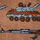 93x70 cm Afghan  Warrug Afghanistan 23/PK114