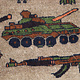 93x65 cm Afghan  Warrug Afghanistan 23/PK1145
