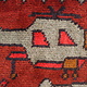 75x62 cm Afghan Kriegteppich Handgeknüpf Teppich Afghanistan 23/PK52