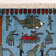 75x60 cm Afghan  Warrug Afghanistan 23/PK61