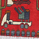 73x63cm Afghan  Warrug Afghanistan 23/PK57