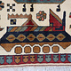 147x94 cm Afghan Kriegteppich Handgeknüpf Teppich Afghanistan 23/PK11