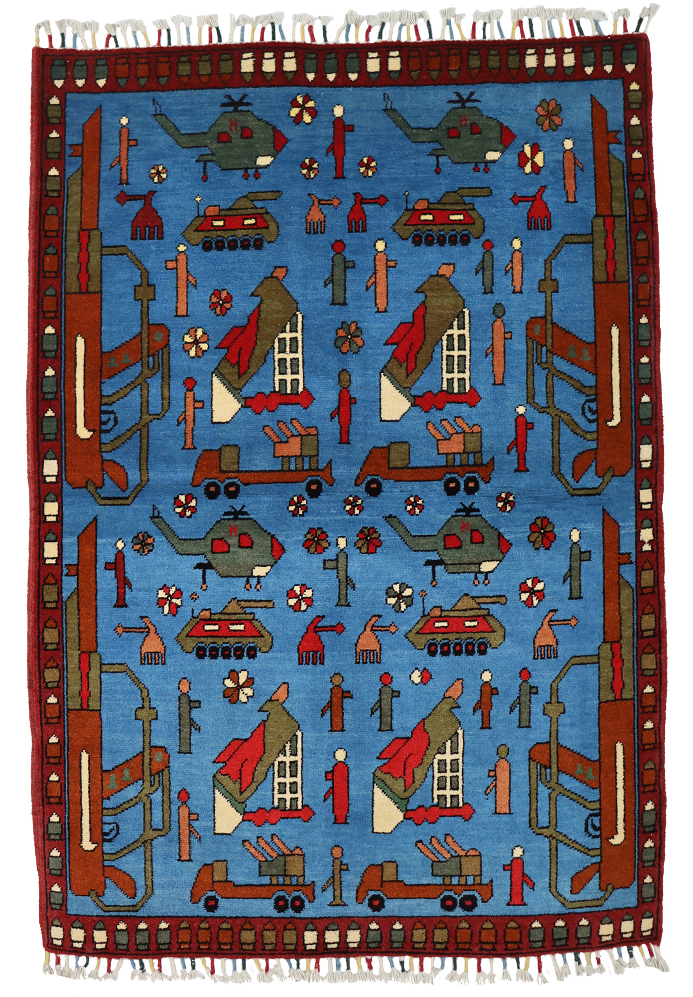 145x100 cm Afghan  Warrug Afghanistan 23/PK14