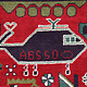 120x78 cm Afghan Kriegteppich Handgeknüpf Teppich Afghanistan 23/PK23