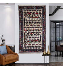 200x115 cm Afghan  Warrug Afghanistan 23/PK 3-5-6