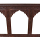 hand-carved solid Mirror wood carving Frame from Nuristan Afghanistan 23/A