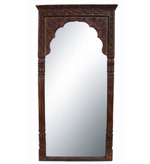 Mirror carving wooden Archway Frame from Nuristan Afghanistan 23/B