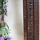 Mirror carving wooden Archway door Frame from Nuristan Afghanistan 23/F