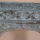 Mirror carving wooden Archway door Frame from shabby Afghanistan 23/G