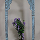 Mirror carving wooden Archway door Frame from shabby Afghanistan 23/G