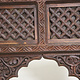 Mirror carving wooden Archway door Frame from Nuristan Afghanistan 23/K